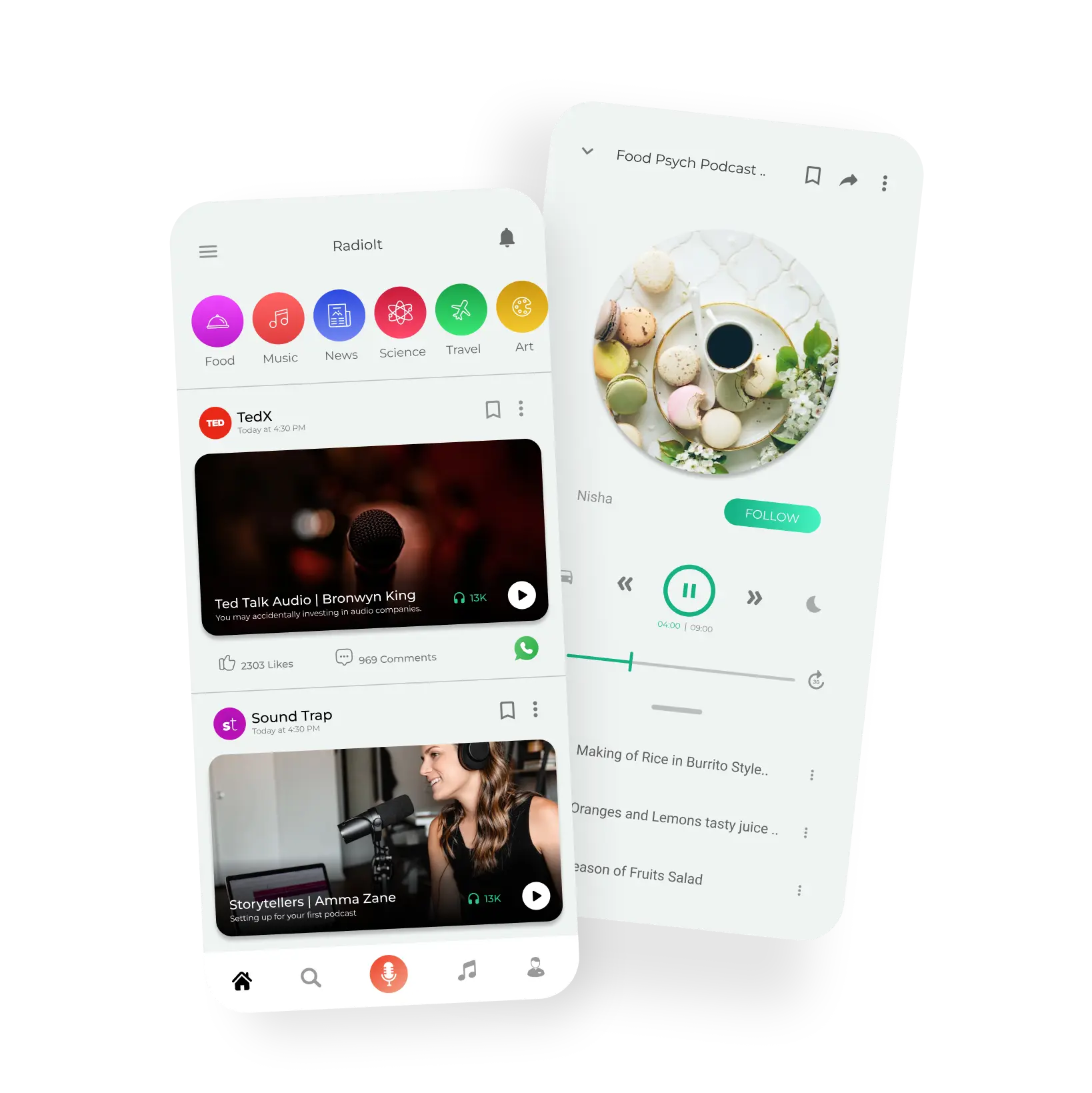 RadioIt: Audio, Podcast